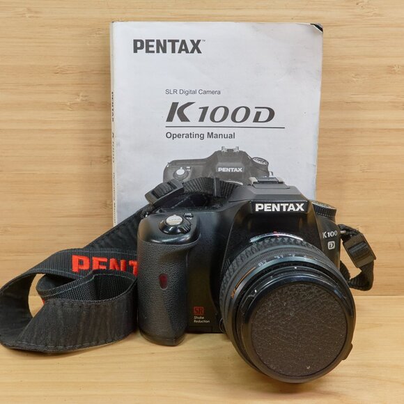 Pentax K100D 6.1 MP DSLR Camera with sms Pentax DA 18-55mm Lens - Picture 2 of 11